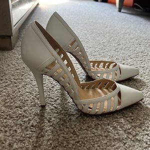 White Jessica Simpson Stiletto
